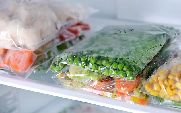 Antimicrobial Film of Slider Freezer Bags