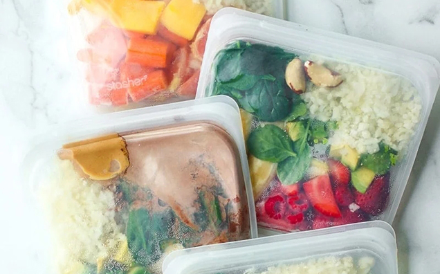 Control Zipper Seal Portion Bags
