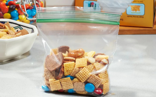 Zipper Seal Snack Bags with Seal Technology