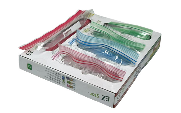 Double Zipper Storage Bags Variety Pack -168ct