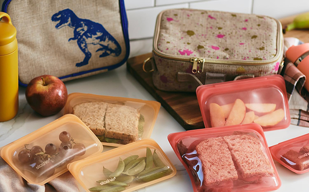 Compact and Handy Zipper Seal Portion Bags for Snacks and Lunches