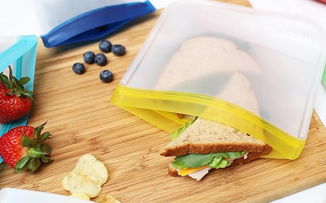 Zipper Seal Sandwich Bags for Healthy Meal Planning